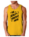 The World's Greatest Mom - Superhero Style Loose Tank Top by TooLoud-Loose Tank Top-TooLoud-Gold-Small-Davson Sales