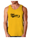 Mom - Sports Tail Script Loose Tank Top by TooLoud-Loose Tank Top-TooLoud-Gold-Small-Davson Sales