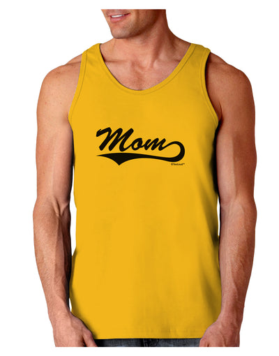 Mom - Sports Tail Script Loose Tank Top by TooLoud-Loose Tank Top-TooLoud-Gold-Small-Davson Sales