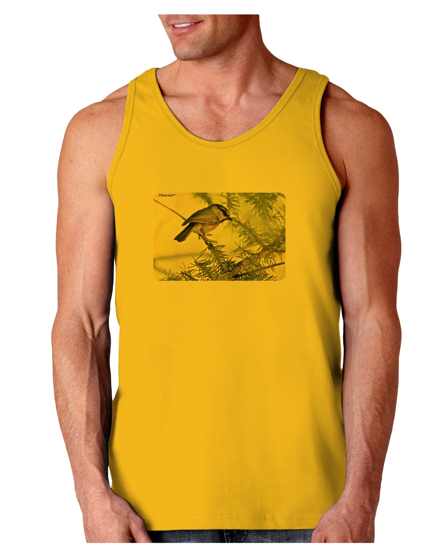 CO Chickadee Loose Tank Top-Loose Tank Top-TooLoud-Gold-Small-Davson Sales