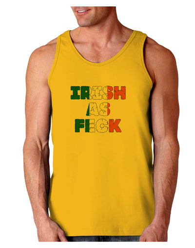 Irish As Feck Funny Loose Tank Top by TooLoud-TooLoud-Gold-Small-Davson Sales