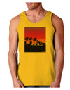 Palm Trees and Sunset Design Loose Tank Top by TooLoud-Loose Tank Top-TooLoud-Gold-Small-Davson Sales