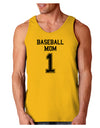 Baseball Mom Jersey Loose Tank Top-Loose Tank Top-TooLoud-Gold-Small-Davson Sales
