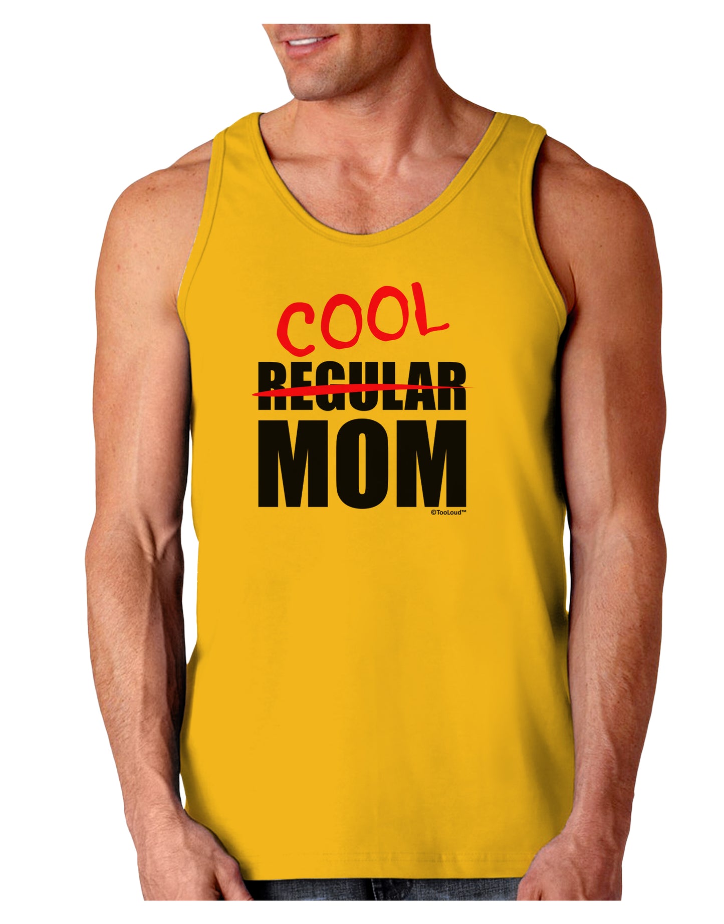 Not A Regular Mom Design Loose Tank Top by TooLoud-Loose Tank Top-TooLoud-Gold-Small-Davson Sales