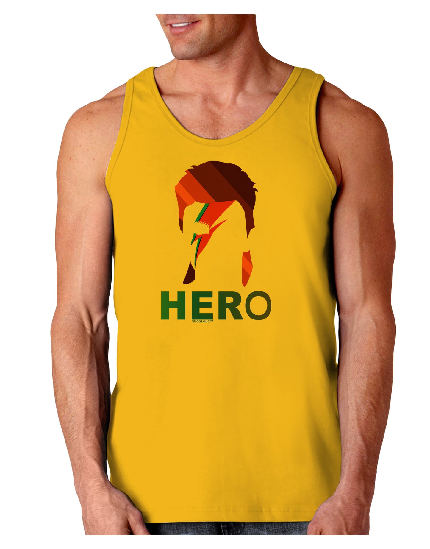 Hero of the Weirdos Loose Tank Top by-Loose Tank Top-TooLoud-Gold-Small-Davson Sales