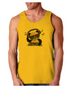 Panda DJ Loose Tank Top-Loose Tank Top-TooLoud-Gold-Small-Davson Sales