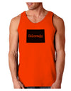 Colorado - United States Shape Loose Tank Top by TooLoud-Loose Tank Top-TooLoud-Orange-Small-Davson Sales