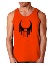 Weeping Crescent Eye - Halloween Loose Tank Top-Loose Tank Top-TooLoud-Orange-Small-Davson Sales