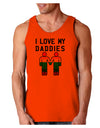 I Love My Daddies LGBT Loose Tank Top-Loose Tank Top-TooLoud-Orange-Small-Davson Sales