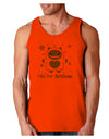 Yeti (Ready) for Christmas - Abominable Snowman Loose Tank Top-Loose Tank Top-TooLoud-Orange-Small-Davson Sales