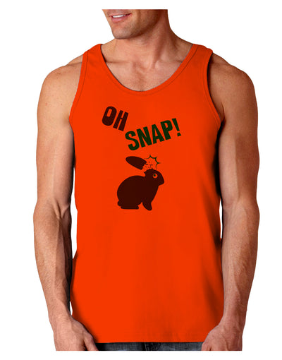 TooLoud Oh Snap Chocolate Easter Bunny Loose Tank Top-Loose Tank Top-TooLoud-Orange-Small-Davson Sales