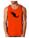 Mexico - Mexico City Star Loose Tank Top-Loose Tank Top-TooLoud-Orange-Small-Davson Sales