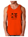 Zombie Love Couple Halloween Loose Tank Top-Loose Tank Top-TooLoud-Orange-Small-Davson Sales