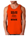 Skip The Movie Read The Book Loose Tank Top-Loose Tank Top-TooLoud-Orange-Small-Davson Sales