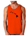 Hawaii - United States Shape Loose Tank Top by TooLoud-Loose Tank Top-TooLoud-Orange-Small-Davson Sales