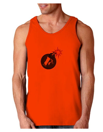 F-Bomb Funny Loose Tank Top by TooLoud-TooLoud-Orange-Small-Davson Sales