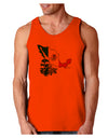 Mexican Roots - Mexico Outline Mexican Flag Loose Tank Top by TooLoud-Loose Tank Top-TooLoud-Orange-Small-Davson Sales