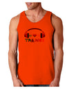 Heart Trance Loose Tank Top-Loose Tank Top-TooLoud-Orange-Small-Davson Sales