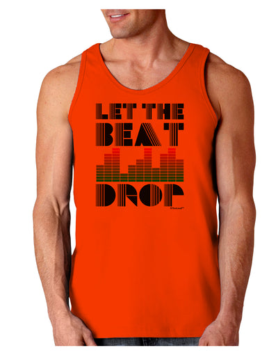 Let the Beat Drop Design Loose Tank Top by TooLoud-Loose Tank Top-TooLoud-Orange-Small-Davson Sales