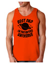 Best Dad in the Entire Universe Loose Tank Top-Loose Tank Top-TooLoud-Orange-Small-Davson Sales