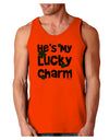 He's My Lucky Charm - Matching Couples Design Loose Tank Top by TooLoud-Loose Tank Top-TooLoud-Orange-Small-Davson Sales