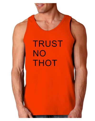 Trust No Thot Loose Tank Top-Loose Tank Top-TooLoud-Orange-Small-Davson Sales