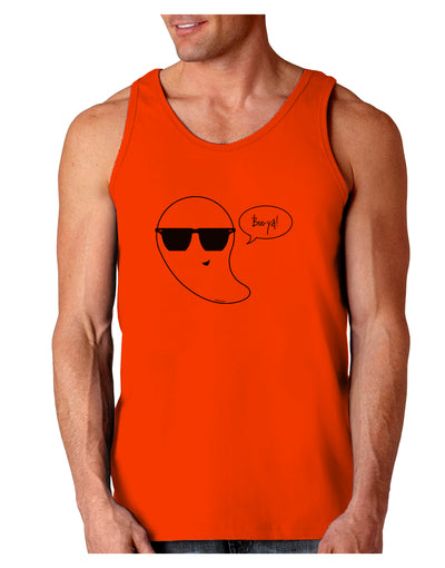 Boo Ya Cool Ghost Halloween Loose Tank Top-Loose Tank Top-TooLoud-Orange-Small-Davson Sales