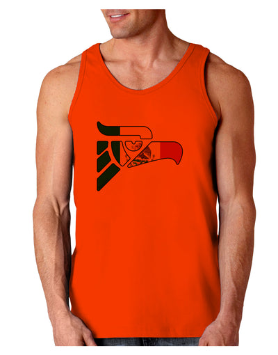 Hecho en Mexico Eagle Symbol - Mexican Flag Loose Tank Top by TooLoud-Loose Tank Top-TooLoud-Orange-Small-Davson Sales