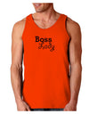 Boss Lady - Boss Day Loose Tank Top-Loose Tank Top-TooLoud-Orange-XX-Large-Davson Sales