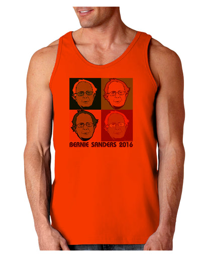 Pop Art Bernie Sanders Loose Tank Top-Loose Tank Top-TooLoud-Orange-Small-Davson Sales