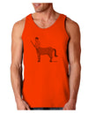 Greek Mythology Centaur Design - Grayscale Loose Tank Top by TooLoud-Loose Tank Top-TooLoud-Orange-Small-Davson Sales