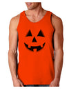 Happy Cute Jack O' Lantern Pumpkin Face Loose Tank Top-Loose Tank Top-TooLoud-Orange-Small-Davson Sales