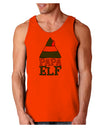 Matching Christmas Design - Elf Family - Papa Elf Loose Tank Top-Loose Tank Top-TooLoud-Orange-Small-Davson Sales