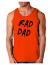 Rad Dad Design Loose Tank Top-Loose Tank Top-TooLoud-Orange-Small-Davson Sales