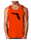 Florida - United States Shape Loose Tank Top by TooLoud-Loose Tank Top-TooLoud-Orange-Small-Davson Sales