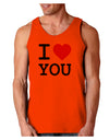 I Heart You Loose Tank Top-Loose Tank Top-TooLoud-Orange-Small-Davson Sales