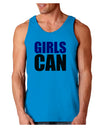 Girls Can Loose Tank Top by TooLoud-Loose Tank Top-TooLoud-Sapphire-Small-Davson Sales