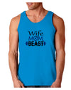 TooLoud Wife Mom Beast Loose Tank Top-Loose Tank Top-TooLoud-Sapphire-Small-Davson Sales