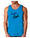 Twerk To EDM Pink Loose Tank Top-Loose Tank Top-TooLoud-Sapphire-Small-Davson Sales