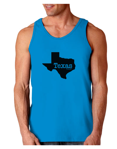 Texas - United States Shape Loose Tank Top by TooLoud-Loose Tank Top-TooLoud-Sapphire-Small-Davson Sales