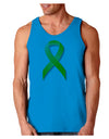 Lyme Disease Awareness Ribbon - Lime Green Loose Tank Top-Loose Tank Top-TooLoud-Sapphire-Small-Davson Sales