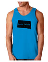 South Dakota - United States Shape Loose Tank Top by TooLoud-Loose Tank Top-TooLoud-Sapphire-Small-Davson Sales