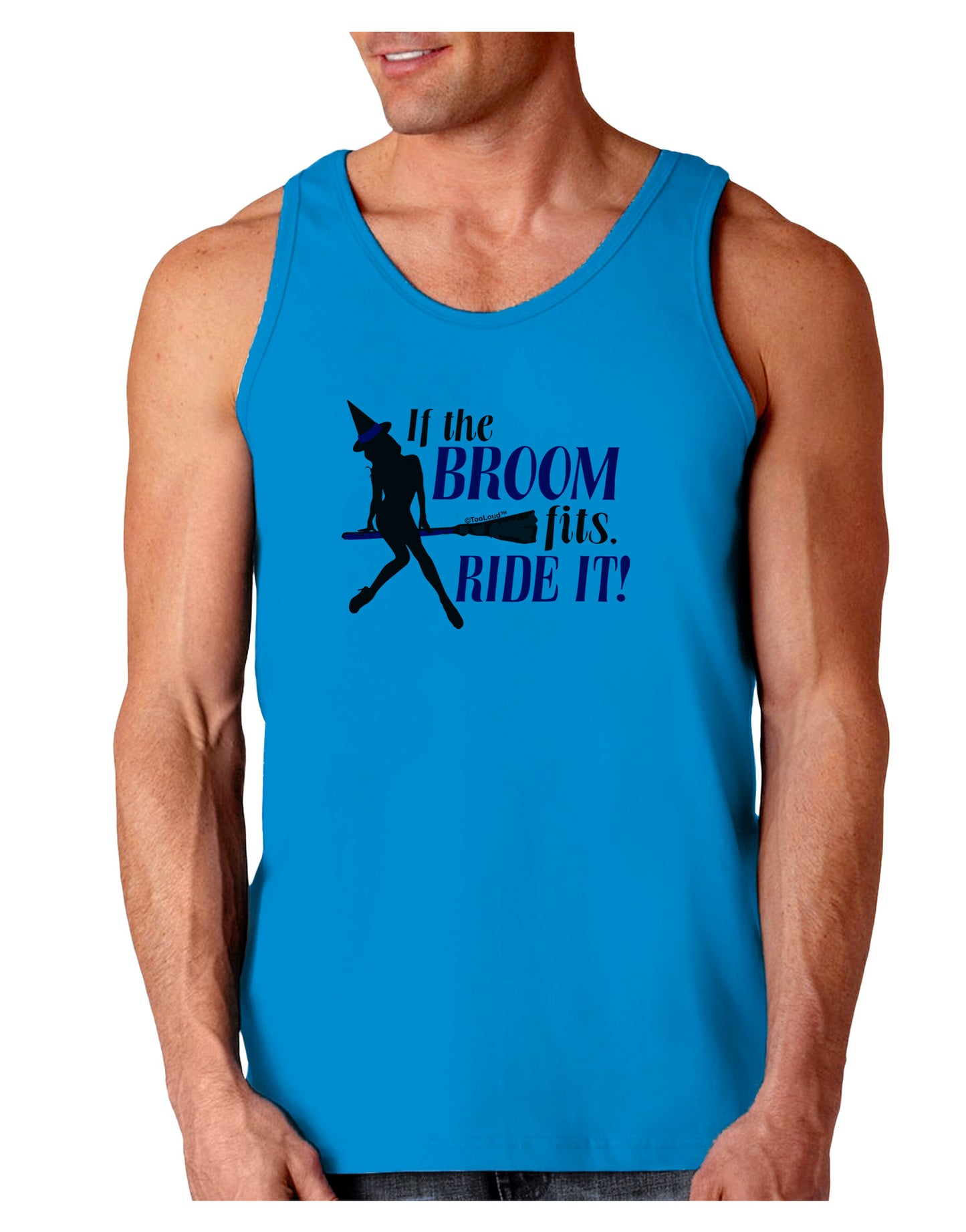 Ride It Purple Loose Tank Top-Loose Tank Top-TooLoud-Sapphire-Small-Davson Sales