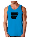 Arkansas - United States Shape Loose Tank Top by TooLoud-Loose Tank Top-TooLoud-Sapphire-Small-Davson Sales