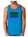 Rainbow Mustaches Gay Pride Flag Loose Tank Top-Loose Tank Top-TooLoud-Sapphire-Small-Davson Sales
