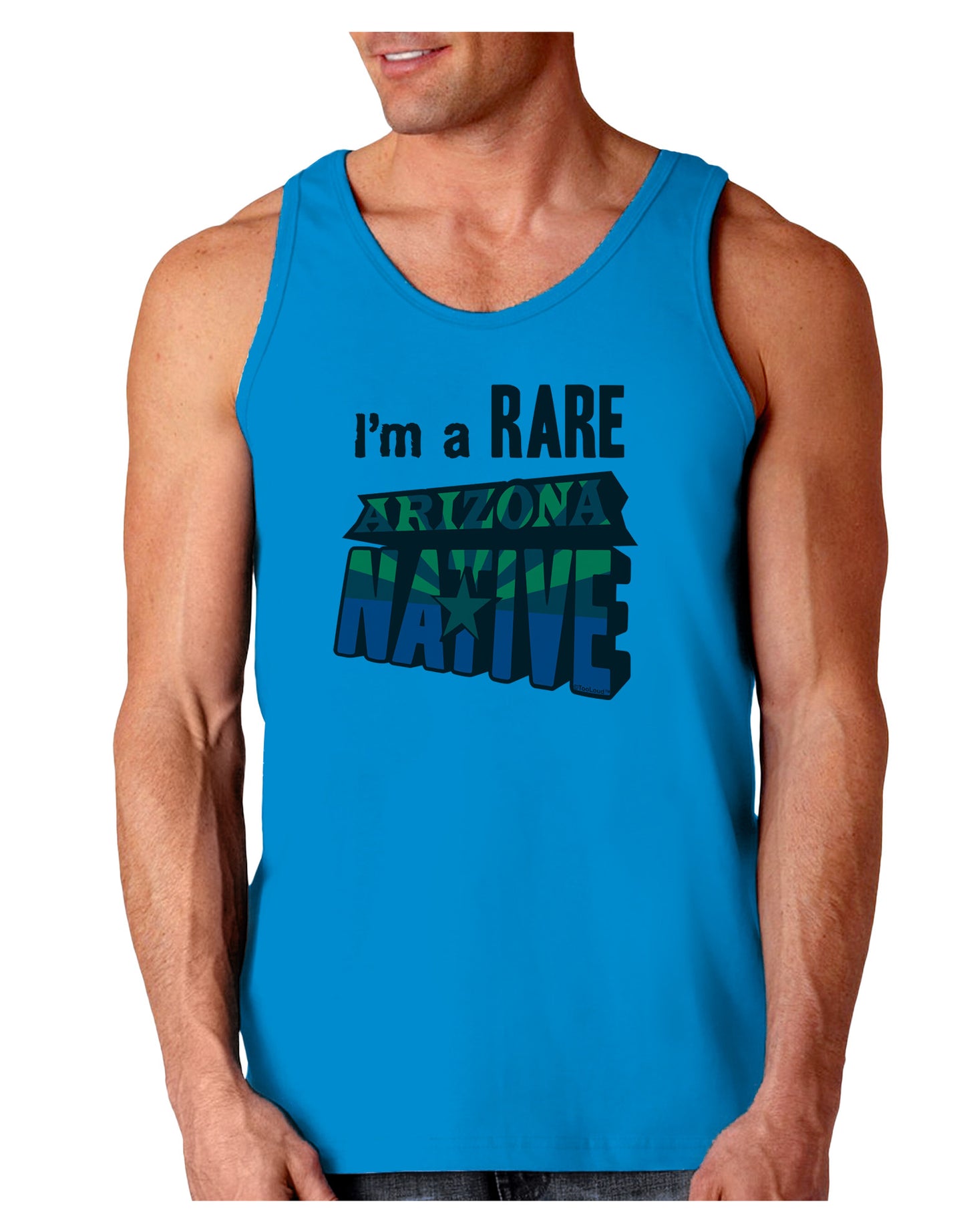 I'm a Rare Arizona Native Loose Tank Top-Loose Tank Top-TooLoud-Sapphire-Small-Davson Sales