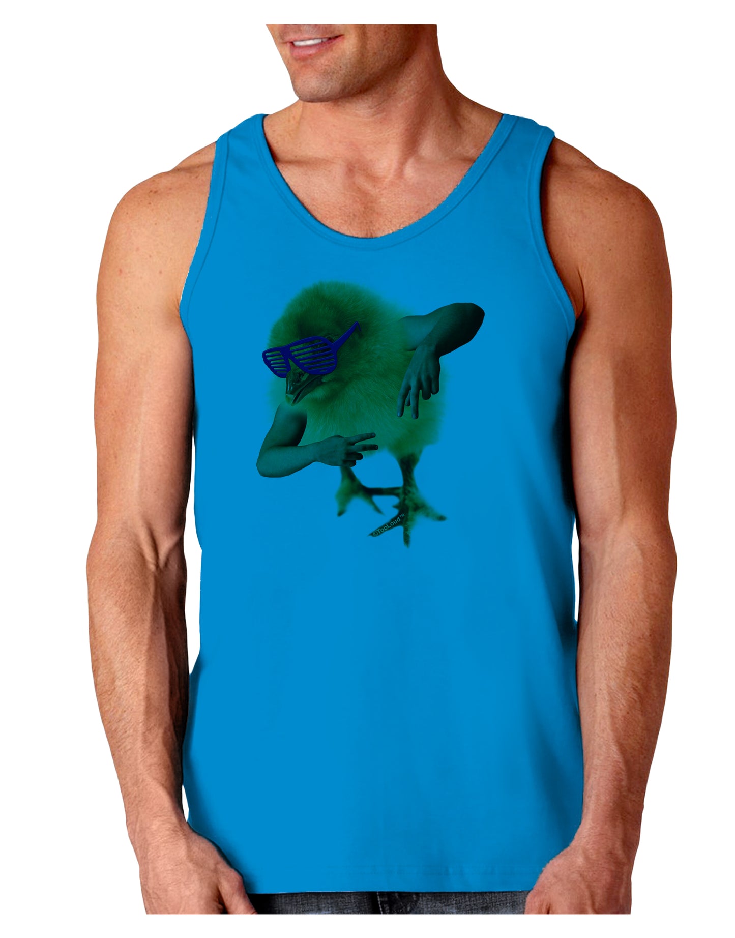Bro Chick Loose Tank Top-Mens-LooseTanktops-TooLoud-Sapphire-Small-Davson Sales