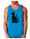 Happy St. Catty's Day - St. Patrick's Day Cat Loose Tank Top by TooLoud-Loose Tank Top-TooLoud-Sapphire-Small-Davson Sales