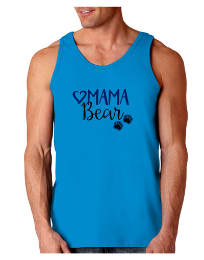 Mama Bear Paws Loose Tank Top-Loose Tank Top-TooLoud-Sapphire-Small-Davson Sales