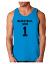 Basketball Mom Jersey Loose Tank Top-Loose Tank Top-TooLoud-Sapphire-Small-Davson Sales